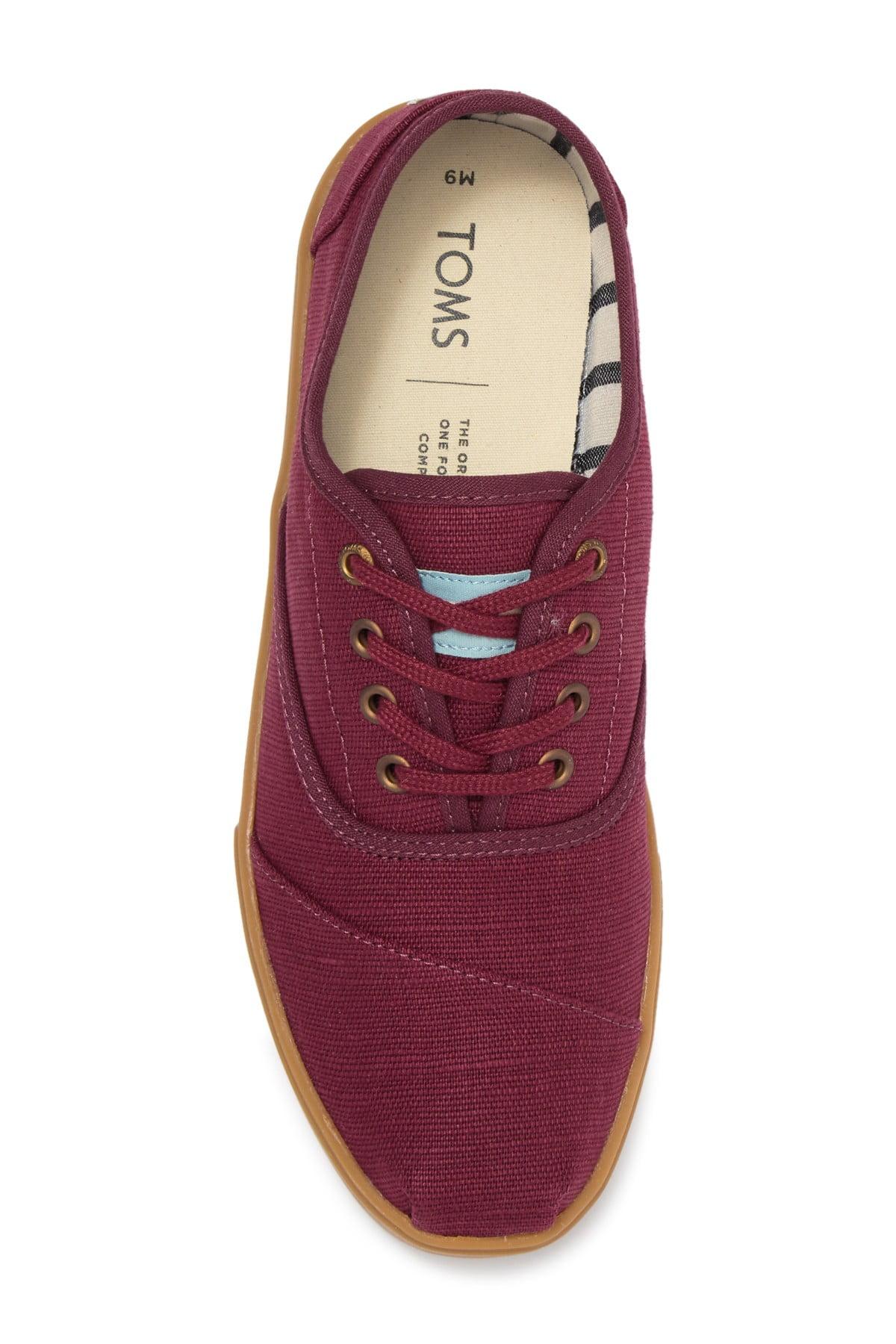 dark purple sneakers