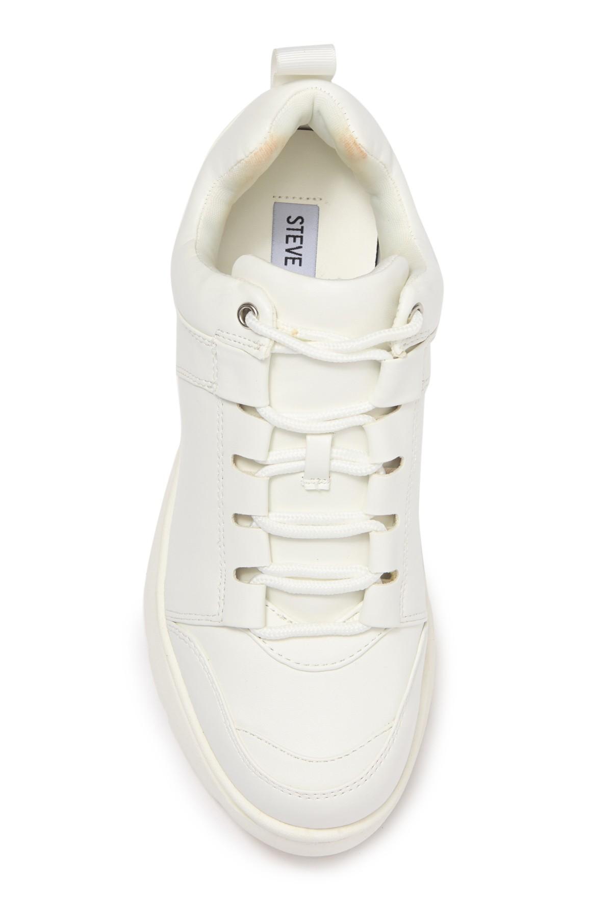 steve madden exaggerated sole sneaker