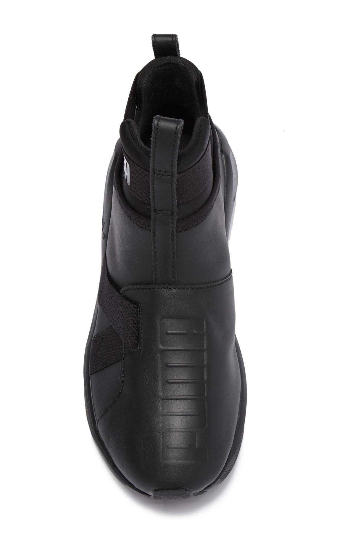 puma fierce strap leather wn's