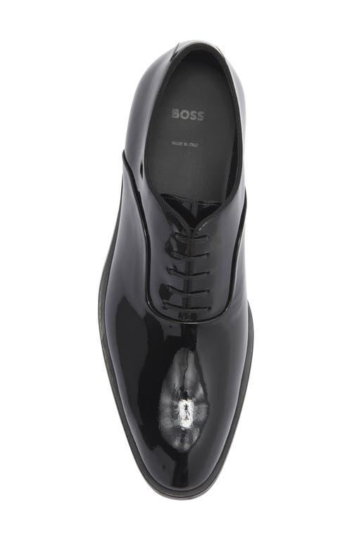 BOSS Derrek Patent Oxford in Black for Men | Lyst display picture 1
