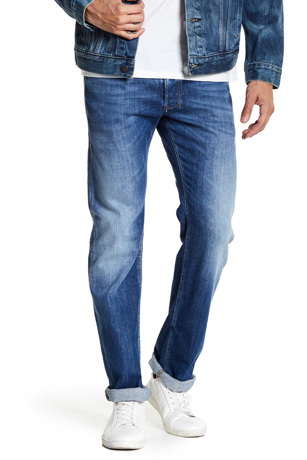 DIESEL Safado Button Fly Jeans in Blue for Men | Lyst