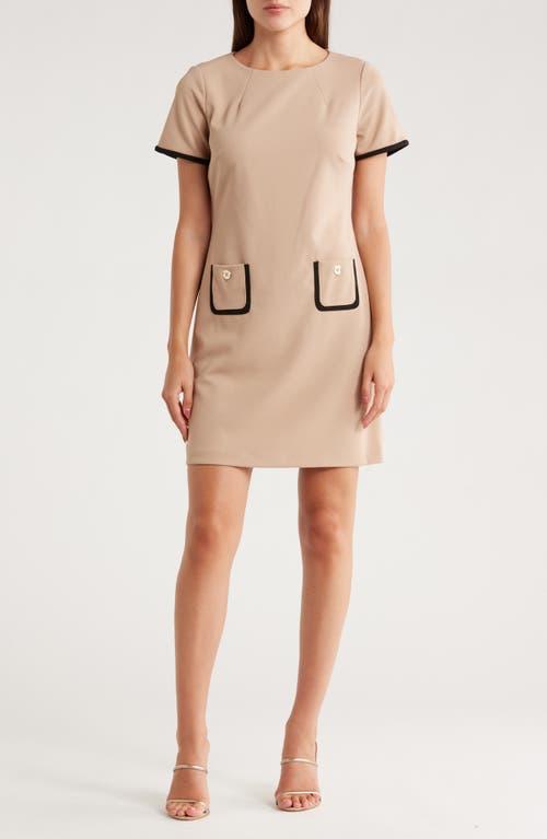 Petite Dresses Tommy Hilfiger Scuba Crepe Pocket Dress TOMMY