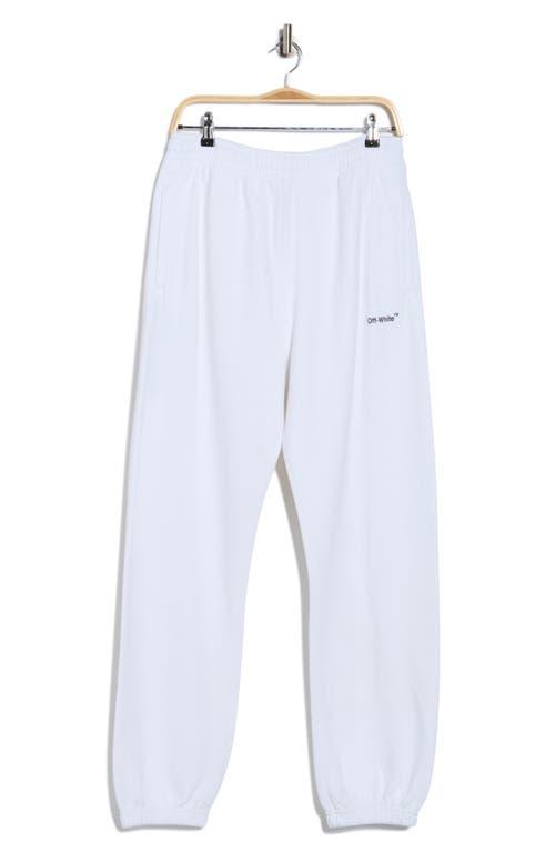 パンツ OFF-WHITE 'Ow' embroidered joggers Gray Gray Embroidered Ow Sweatpants in GREY for Women | Off-White™