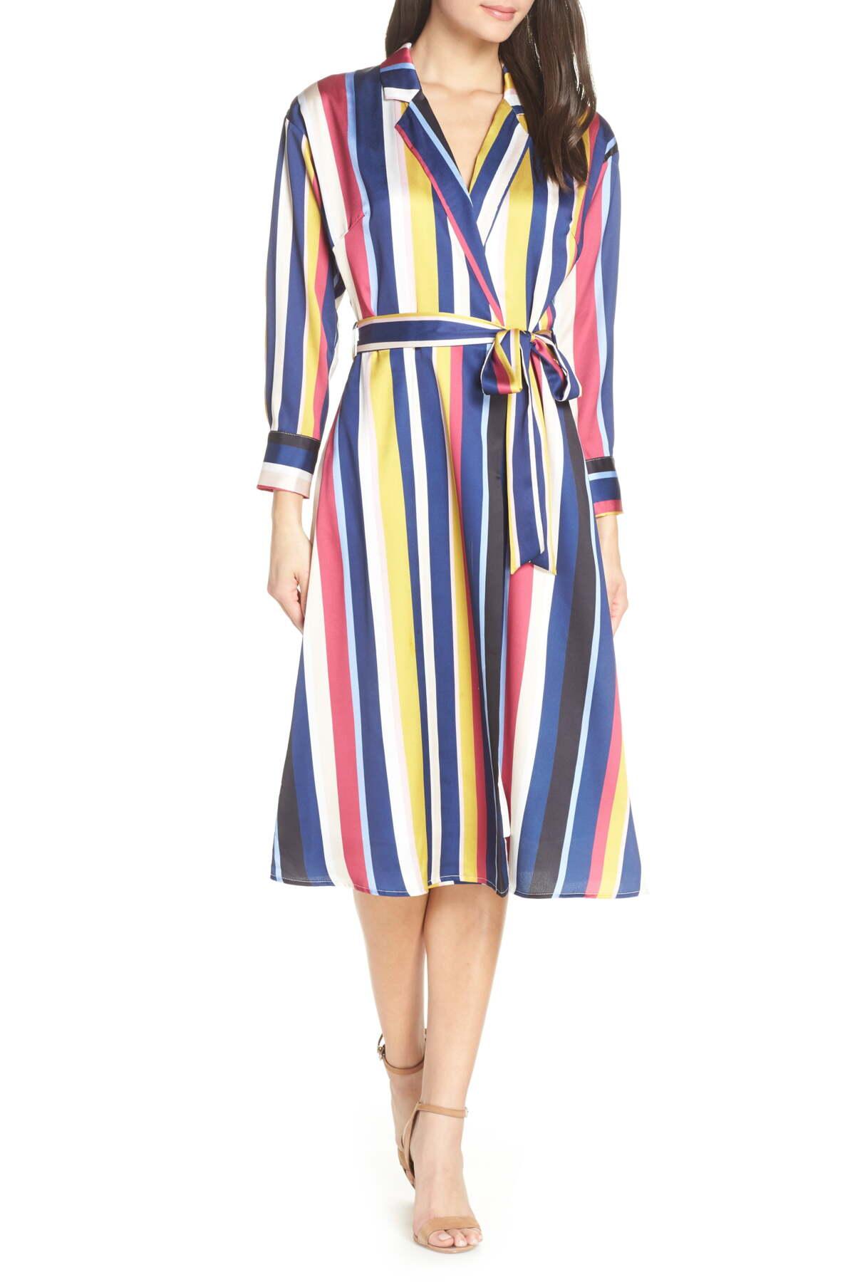 chelsea28 stripe dress