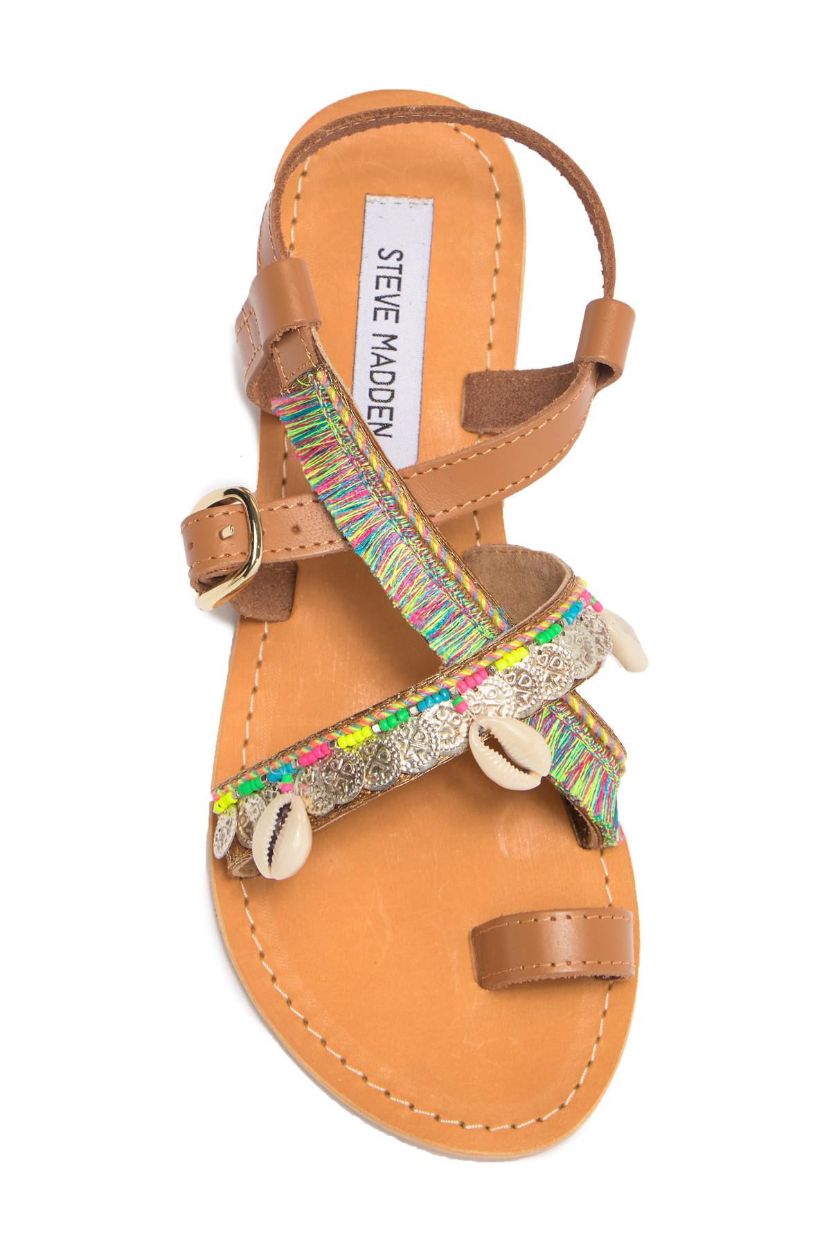 steve madden rowen beaded sandal