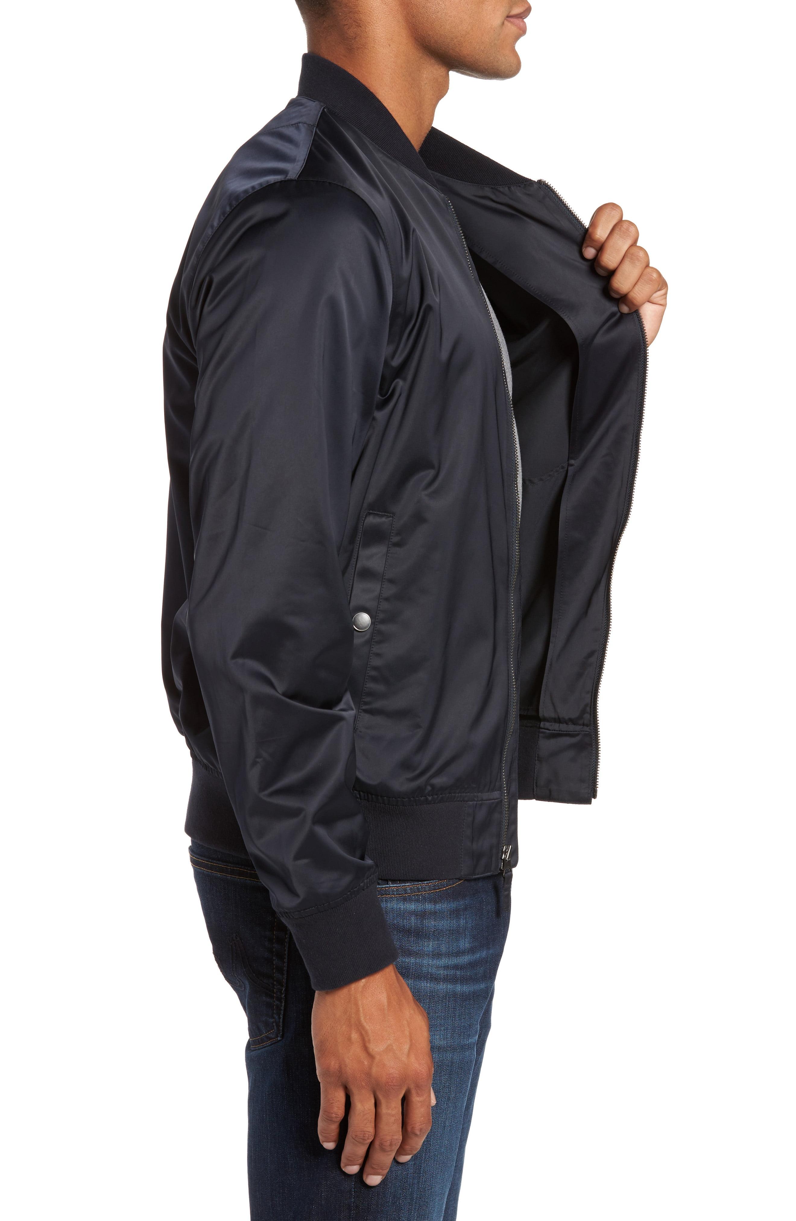 bonobos leather bomber jacket