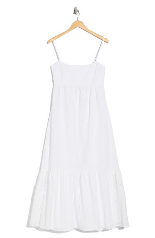 sachin and babi light blue dress Sail Before Sun Dress Medium White Yellow Check 100% Cotton Empire Waist  New Tag