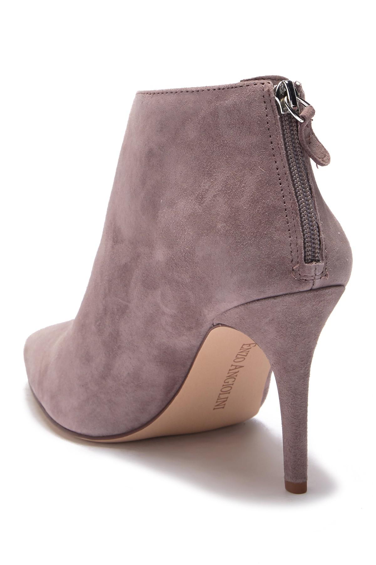 enzo angiolini ruthely suede bootie