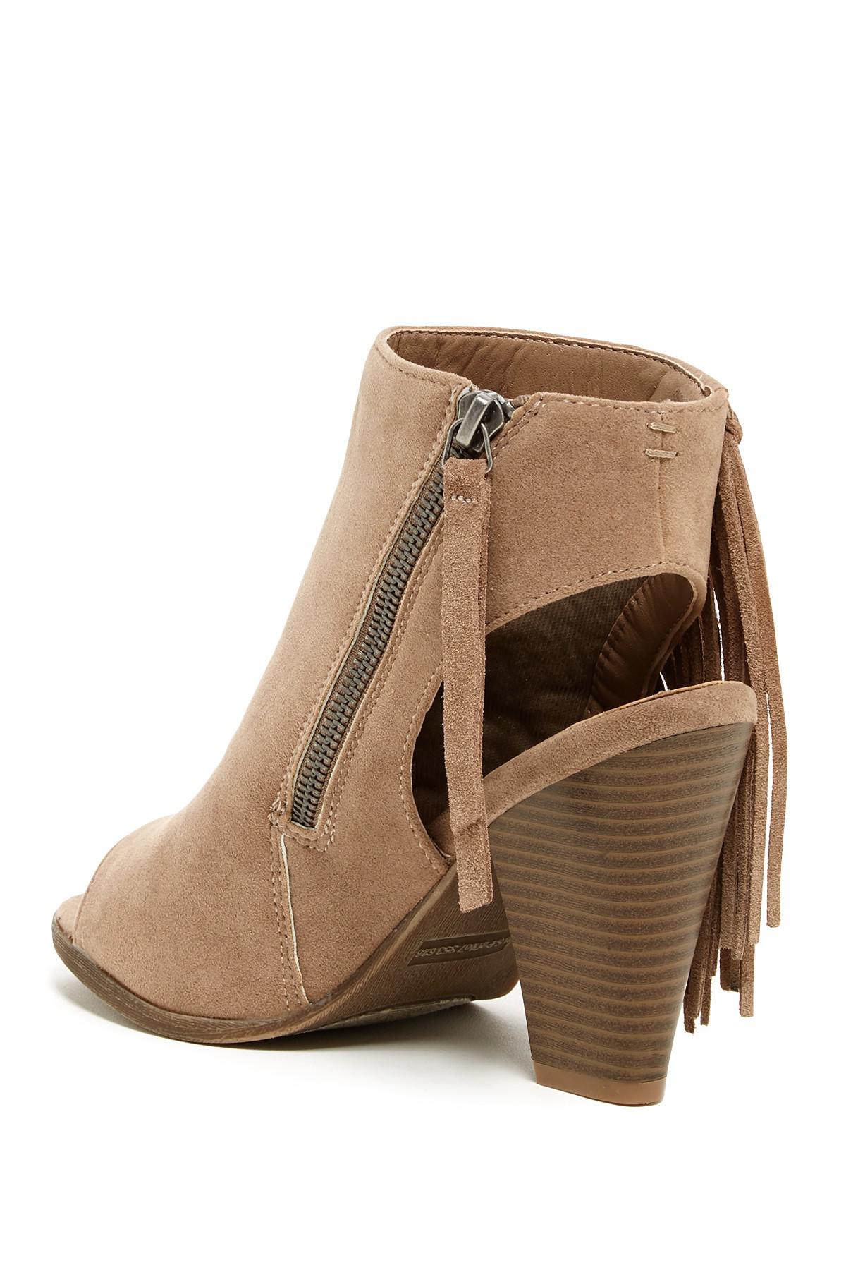 rampage fringe boots