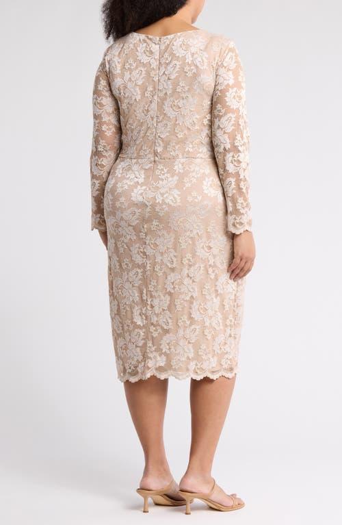 chinese dress ladies Marina 268757 Short Fitted Lace Knee Length Cocktail Dress main image 0