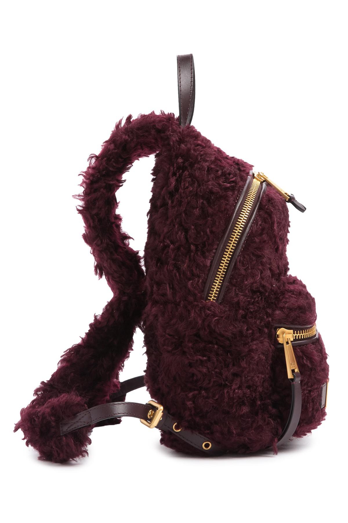 moschino mohair backpack