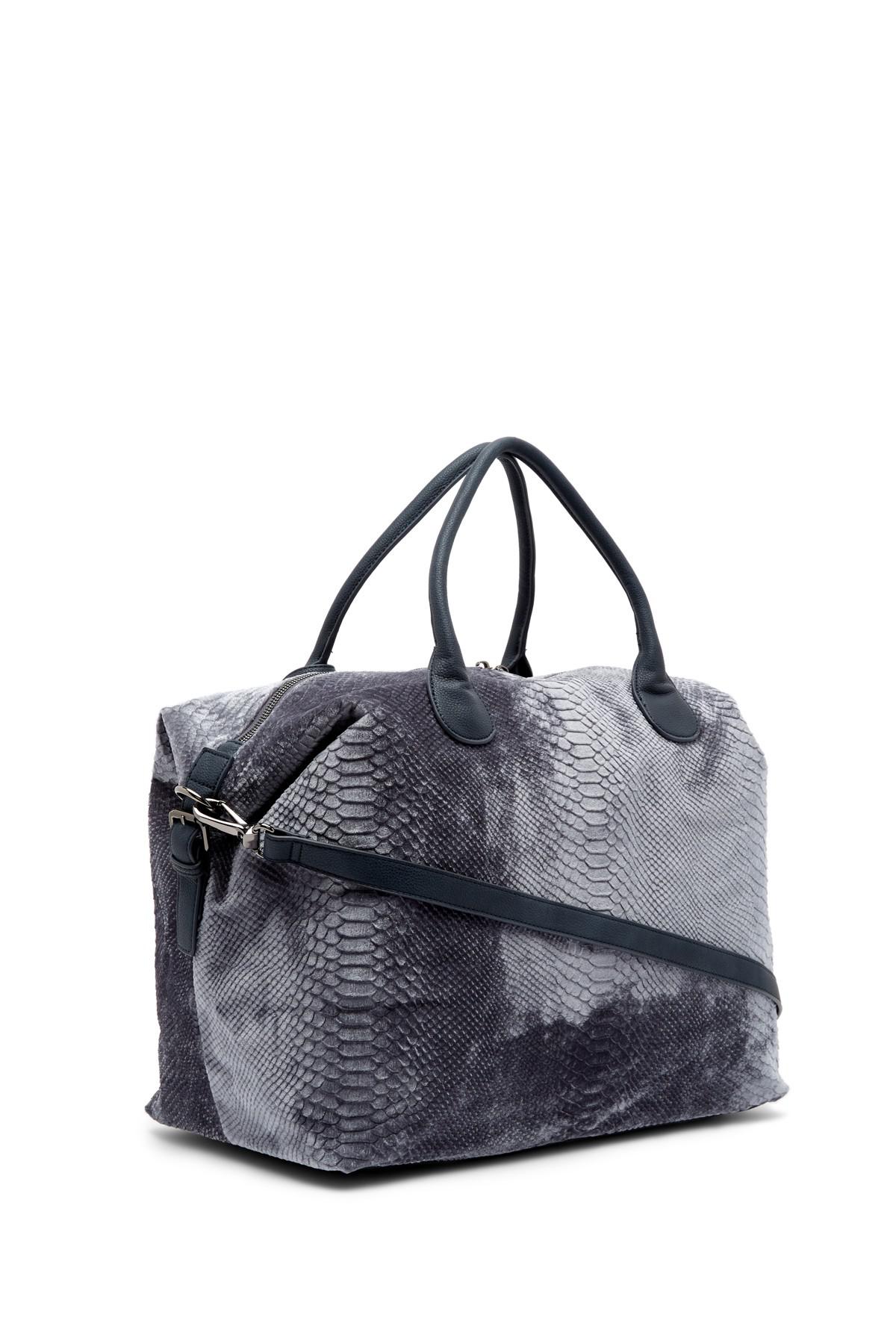 velvet overnight bag