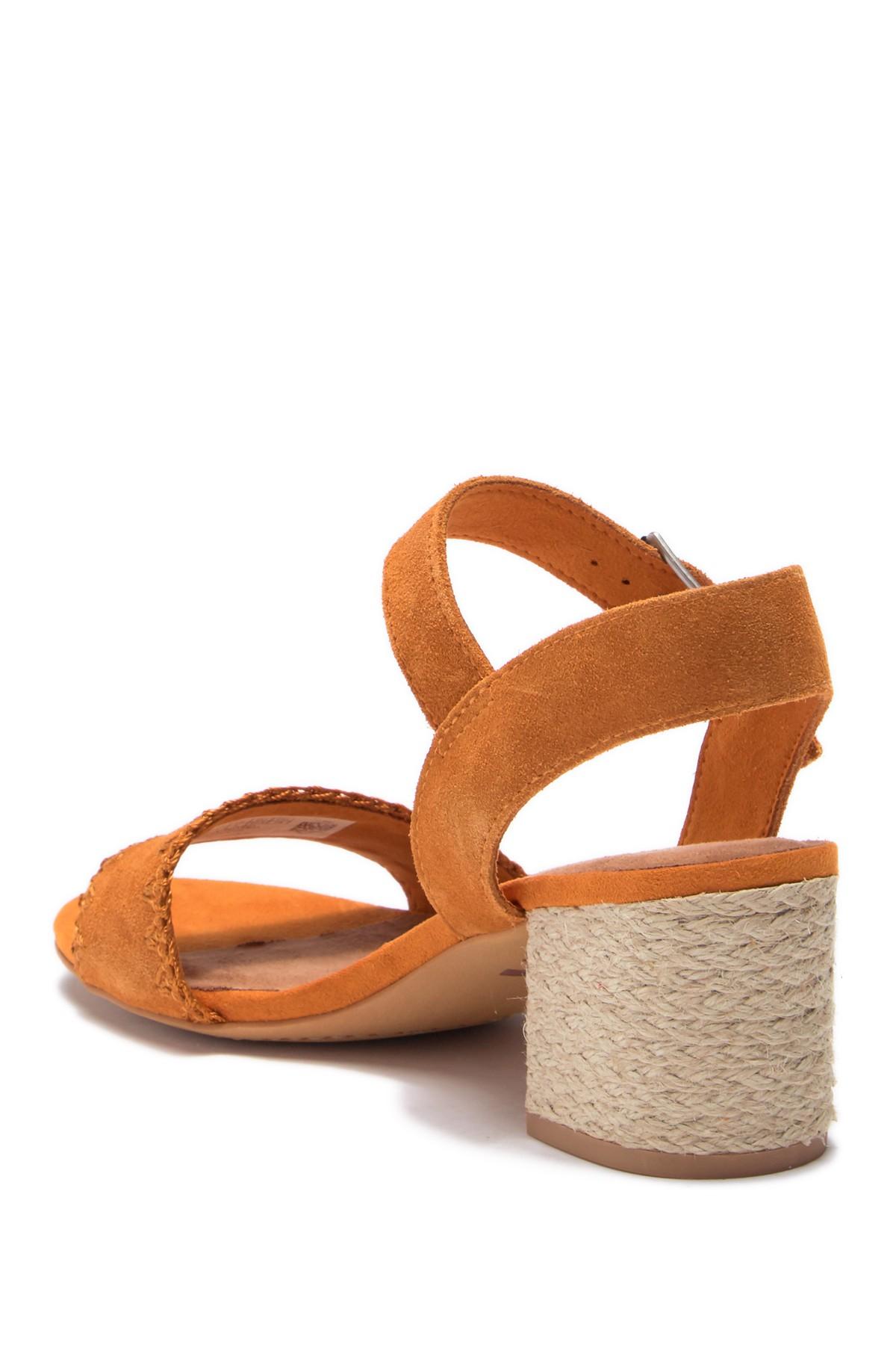 toms rosa block heel sandal