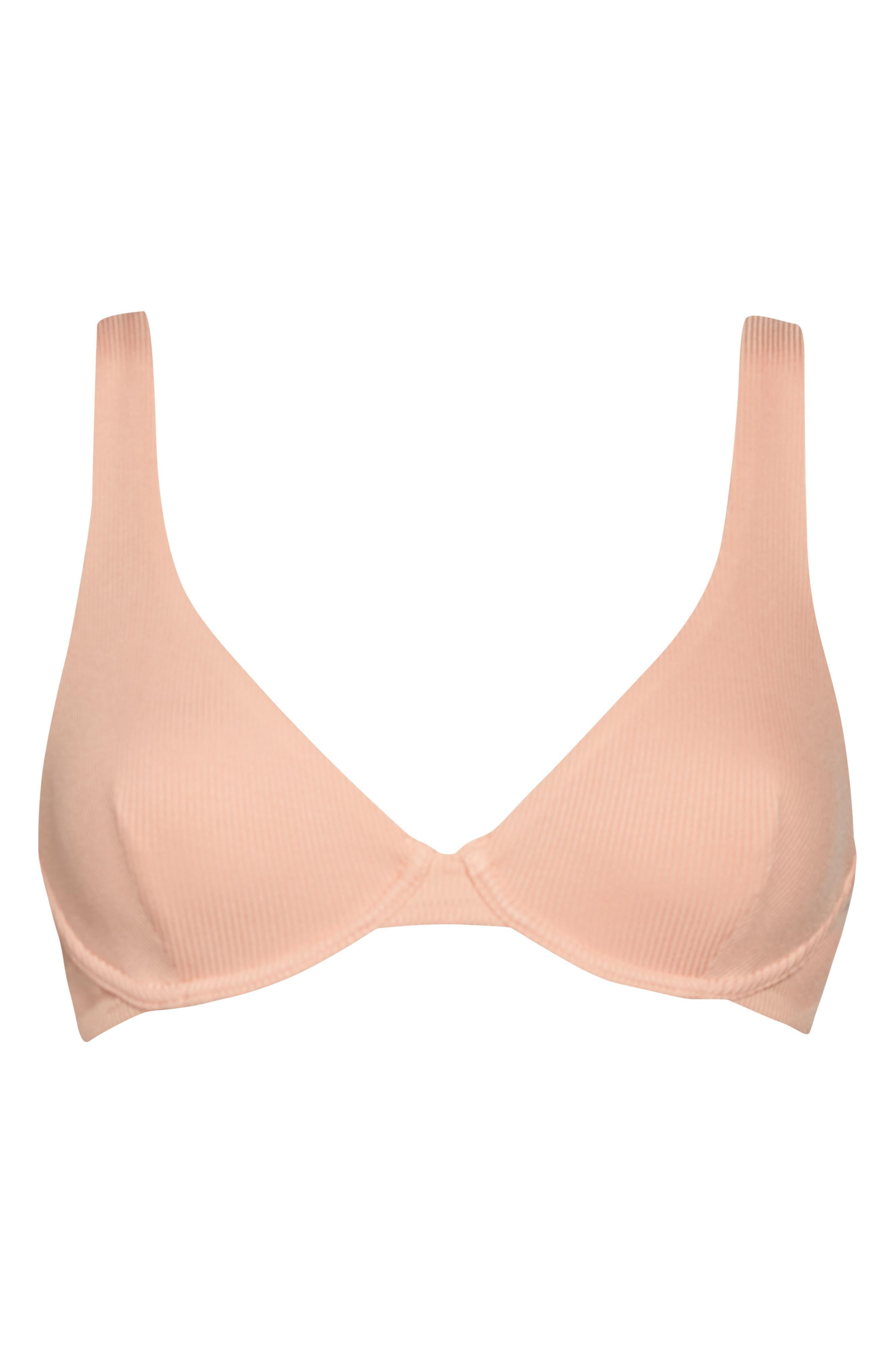 Honeydew Intimates Linds Rib Underwire Bra In Monroe At Nordstrom Rack in  Pink