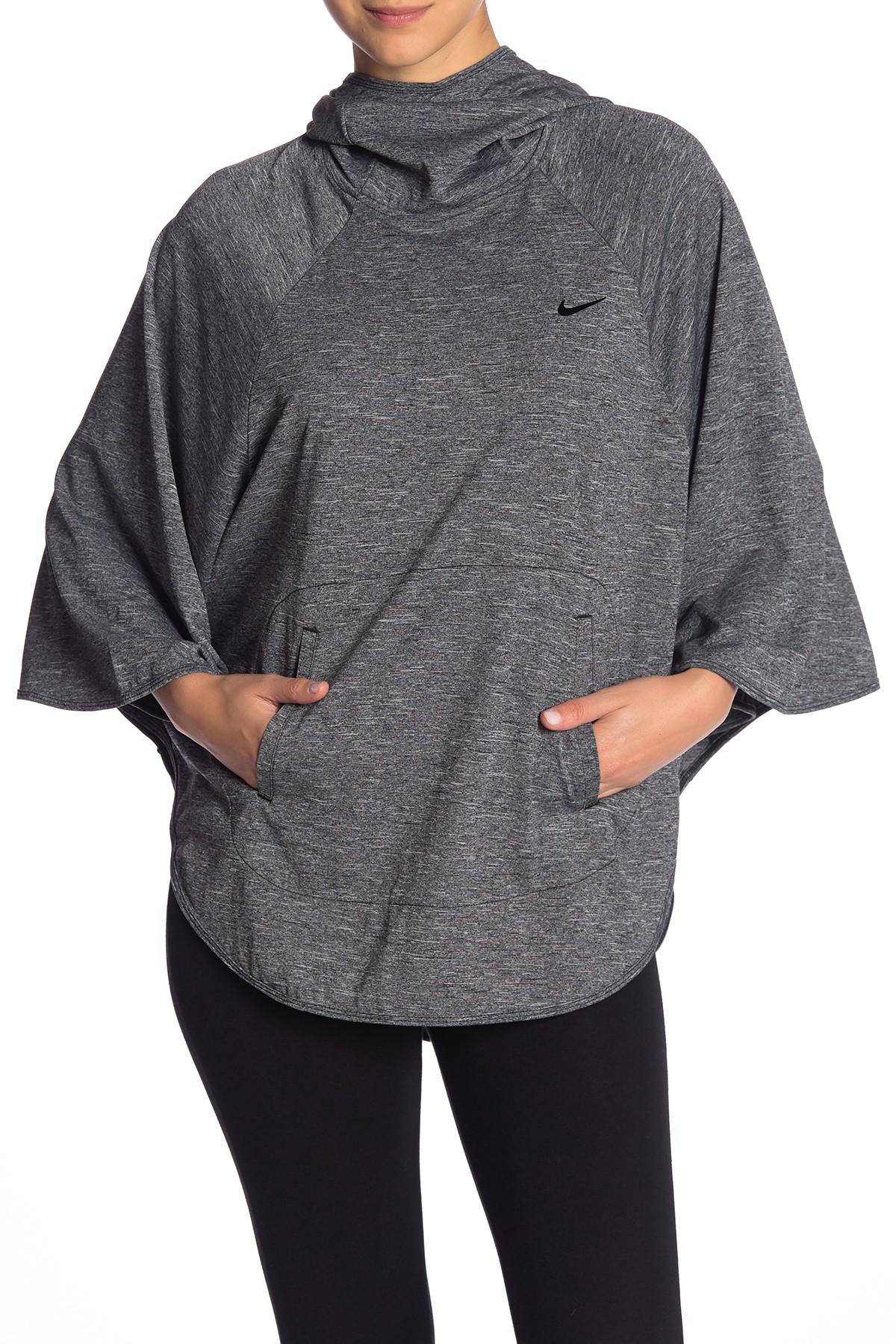 nike poncho hoodie