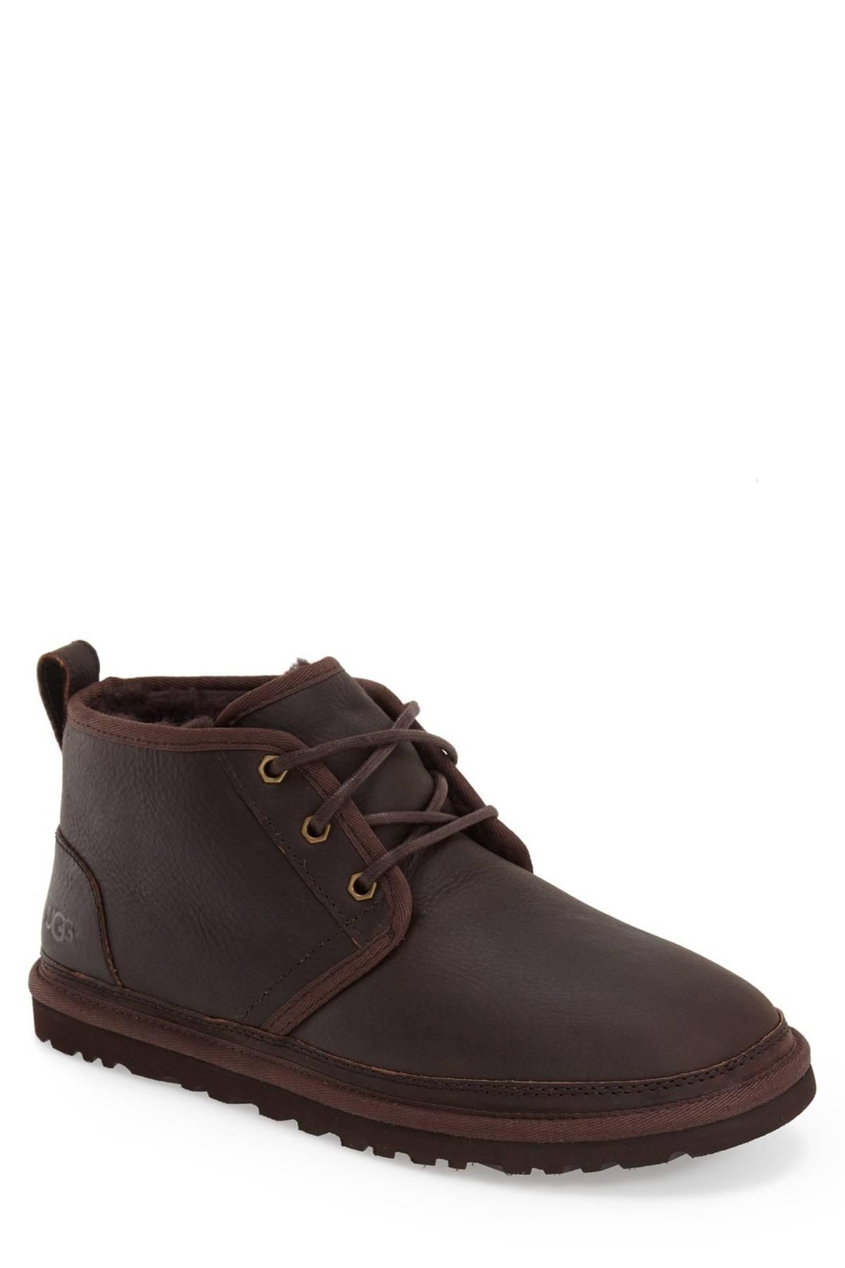 ugg platform chukka brown
