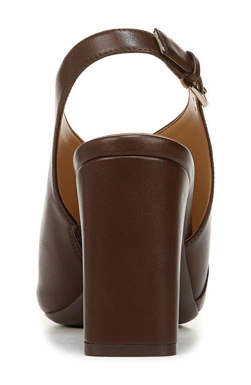 Naturalizer Women's Macy Slingback Heeled Sandals - Leather Dress Sandals With Buckle - View #5