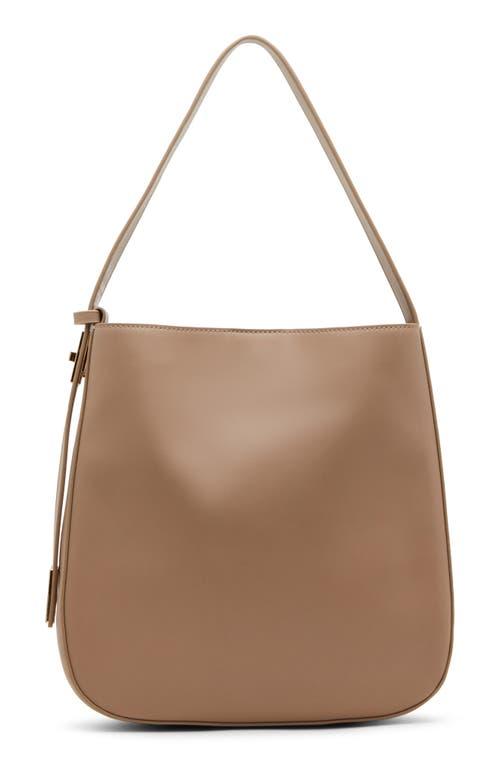 Anne Klein Adjustable Faux Leather Crossbody Bag in Brown Lyst