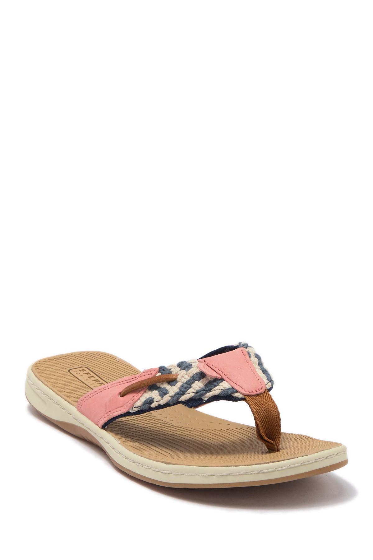 sperry adriatic flip flop