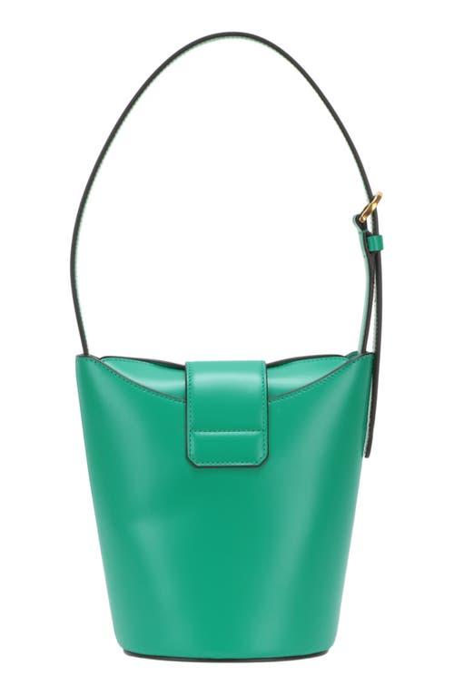 ショルダーバッグ・ポシェット FERRAGAMO Pastel light blue leather bucket bag Ferragamo Pastel Light Blue Leather Bucket Bag – LOZURI®