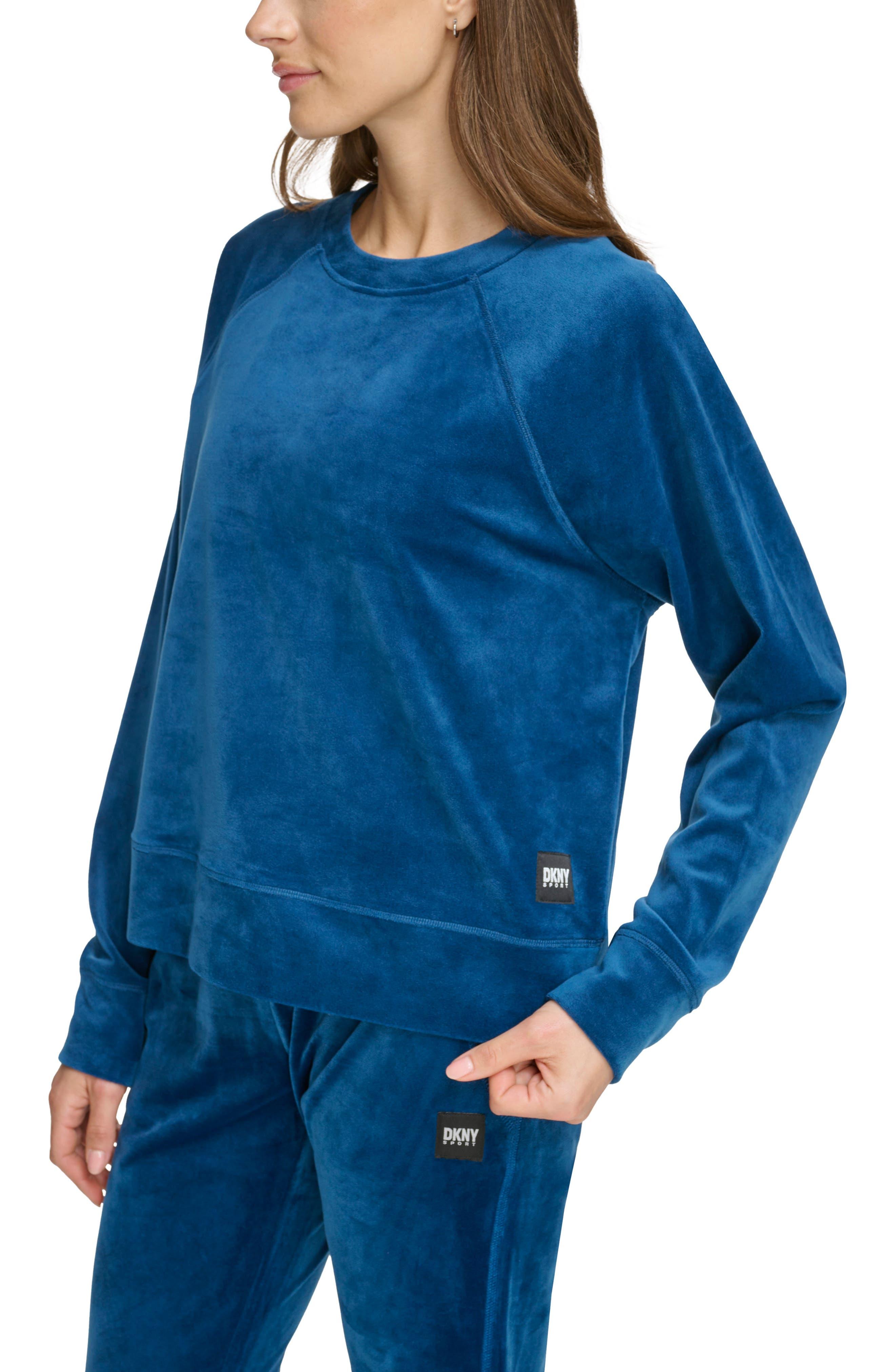 Dkny blue best sale sweatshirt