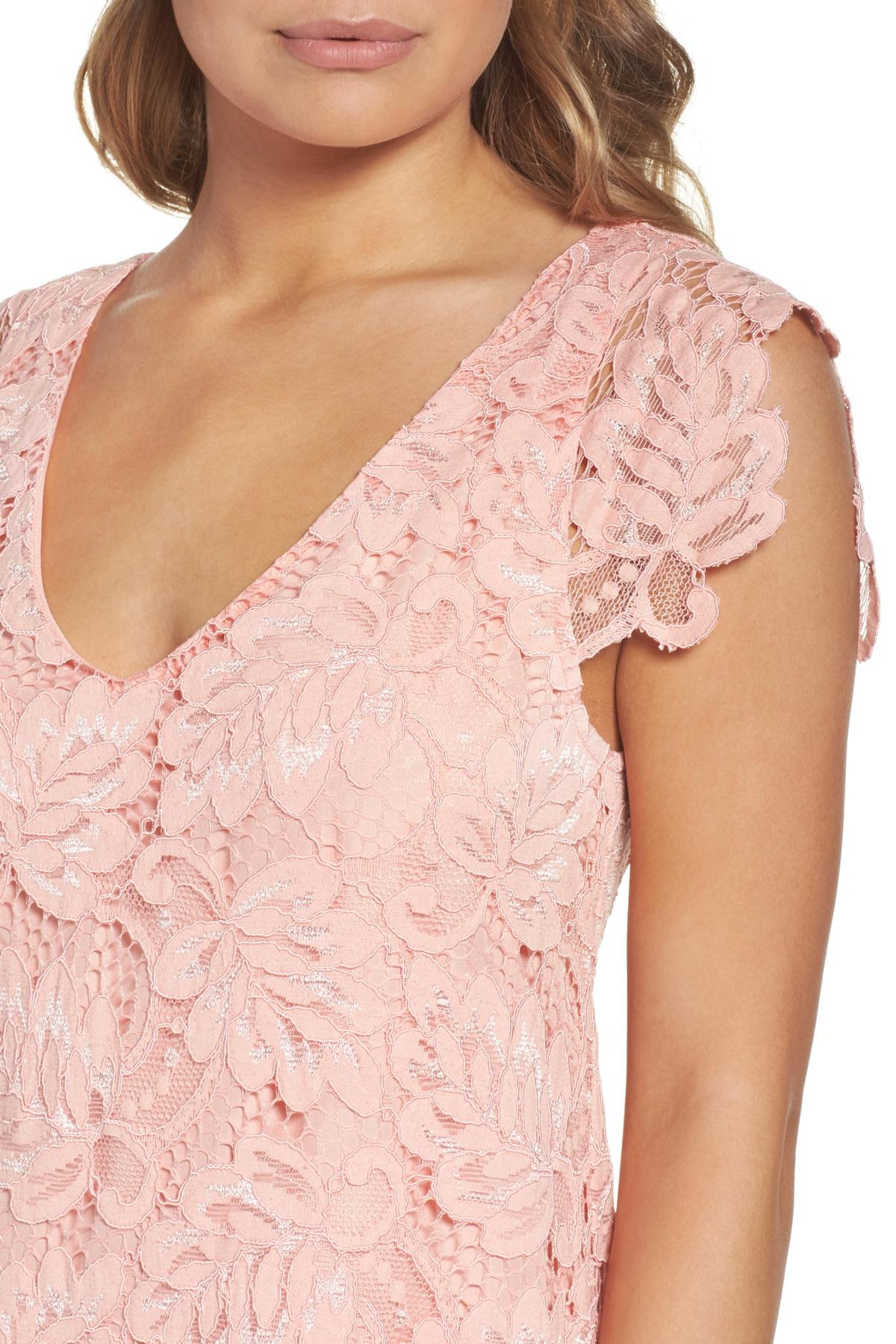 bb dakota jacqueline lace shift dress