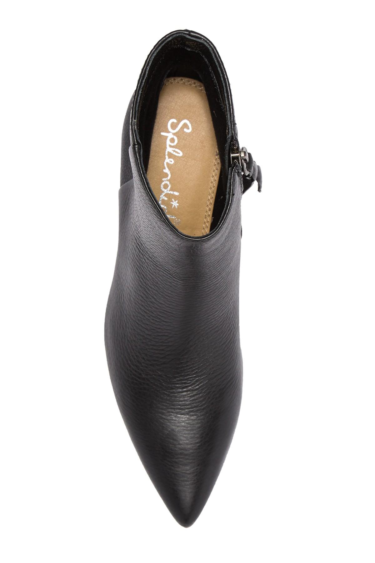 splendid nettie kitten heel bootie