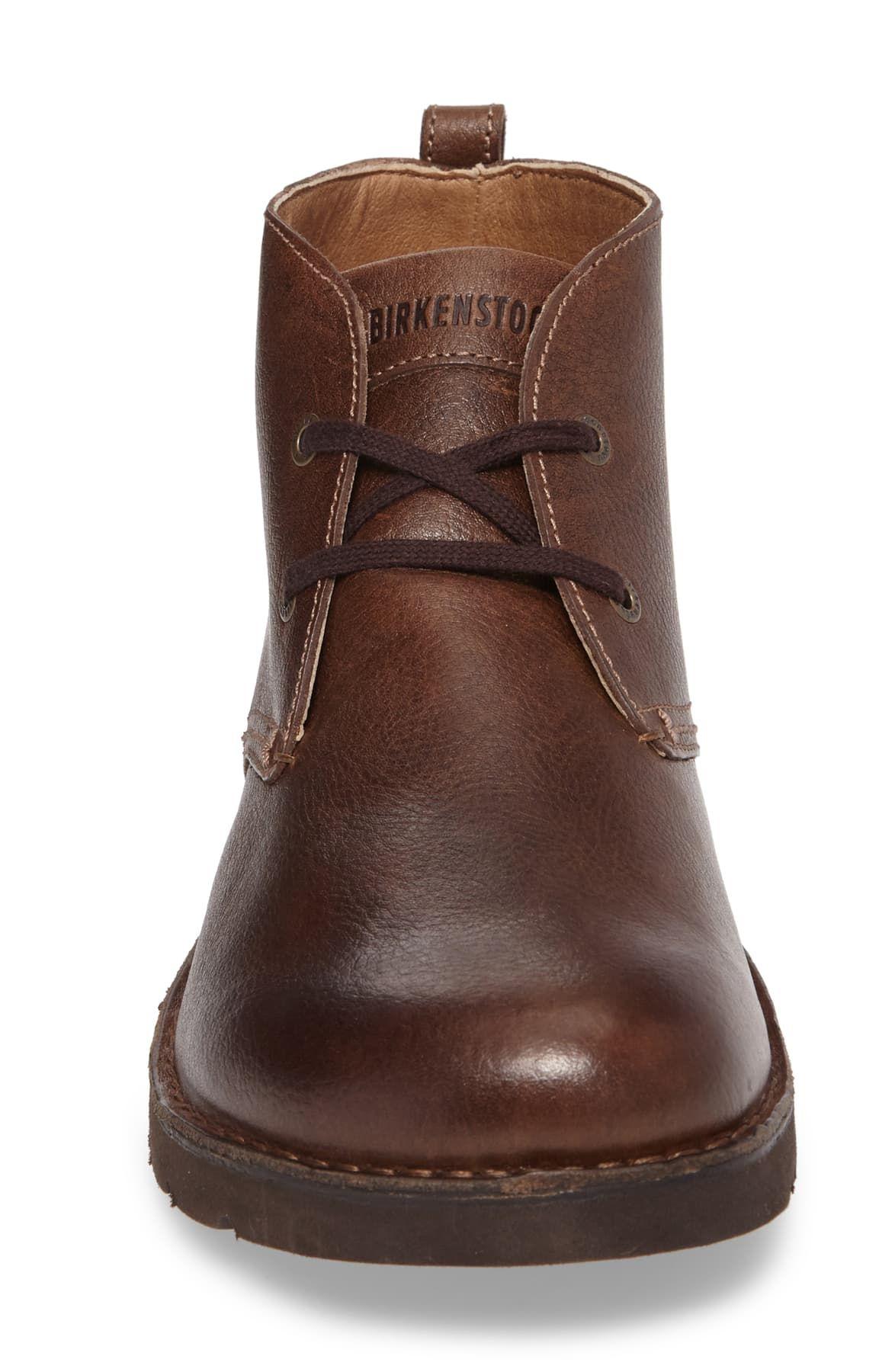 Birkenstock Harris Leather Chukka Boot - Discontinued in Brown for Men |  Lyst