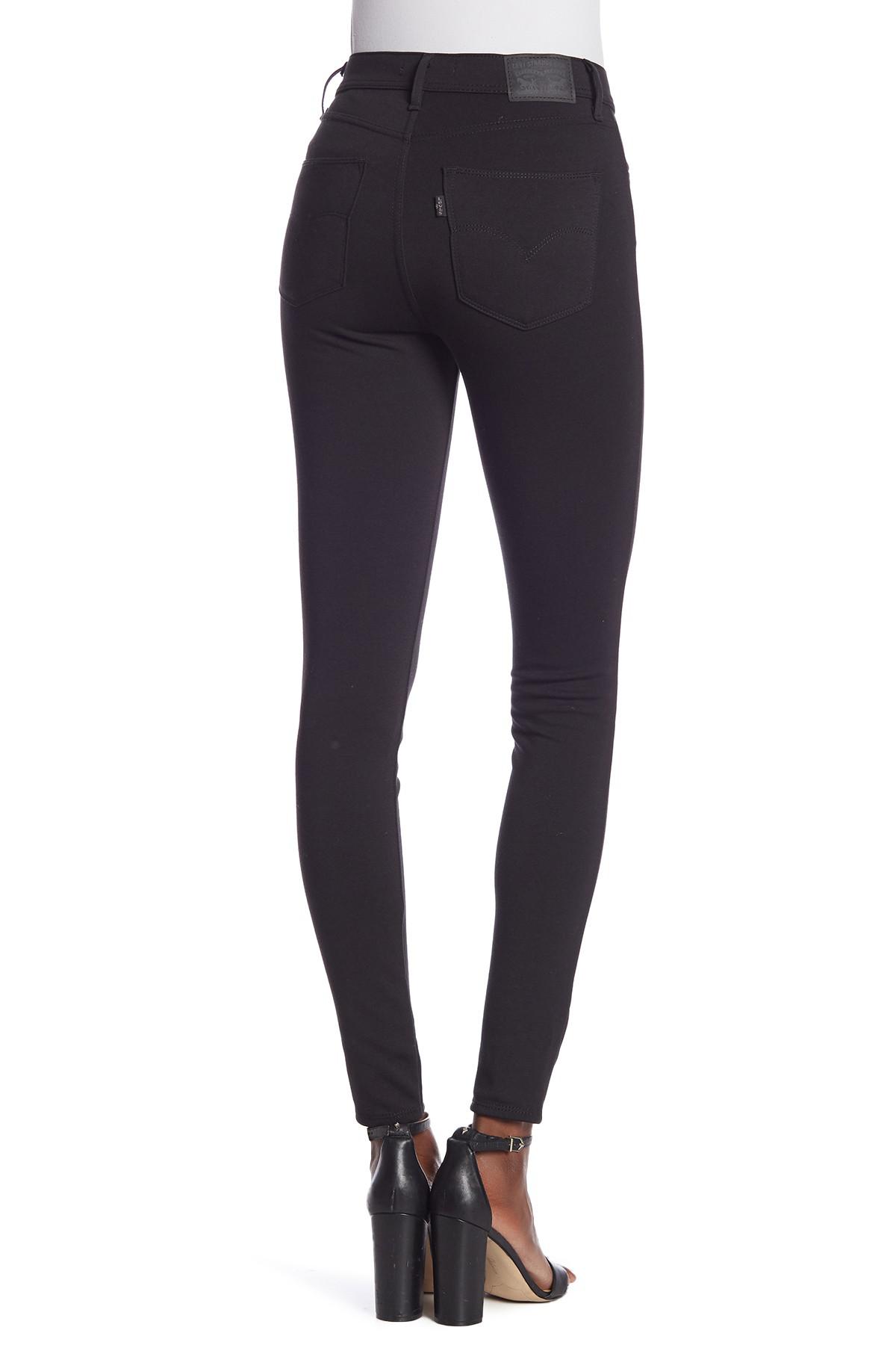 levi's 720 high rise super skinny black