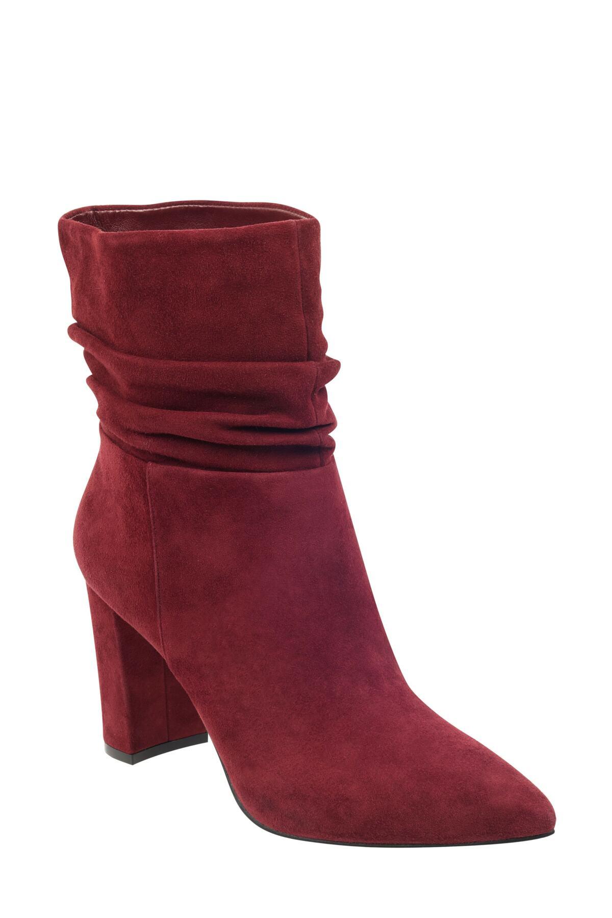 marc fisher jelly bootie red