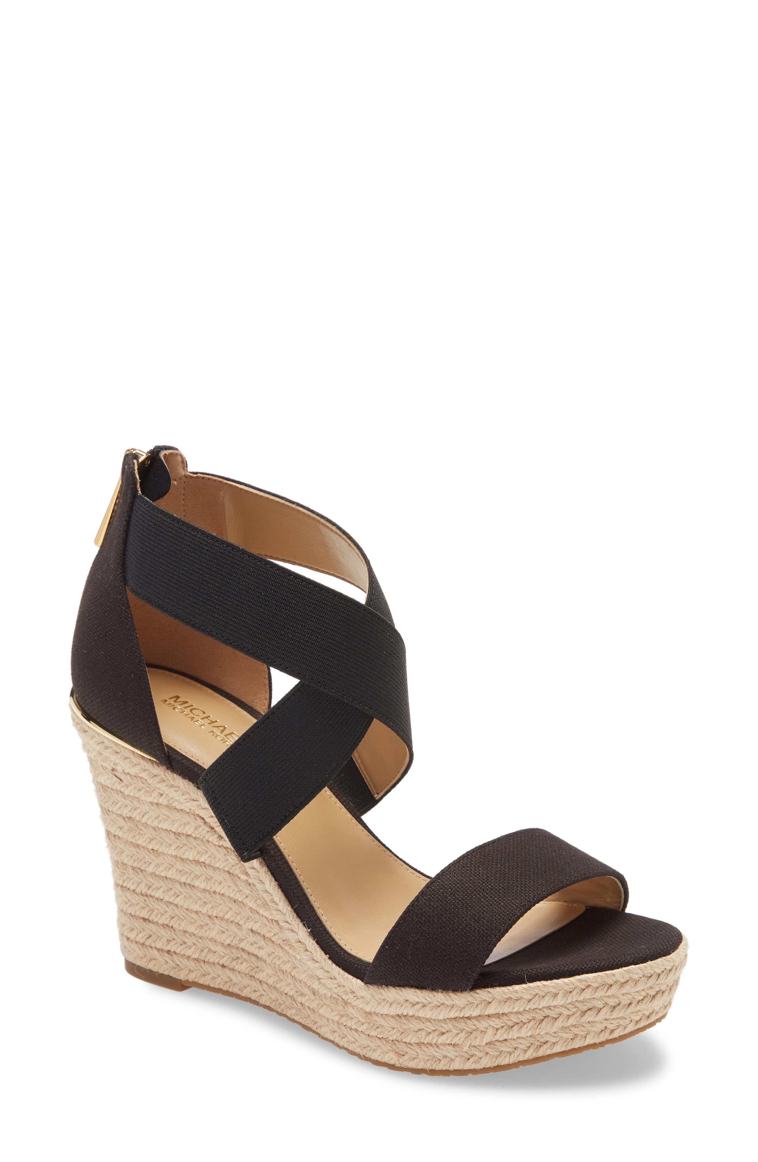 prue platform wedge sandal