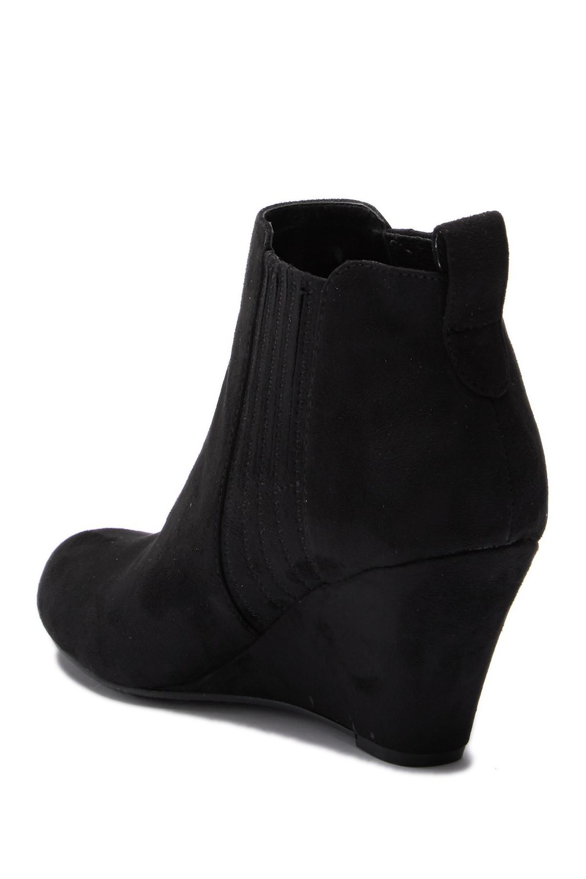 maurices wedge booties