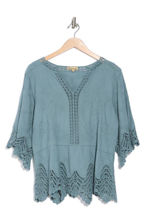 democracy lace crochet top