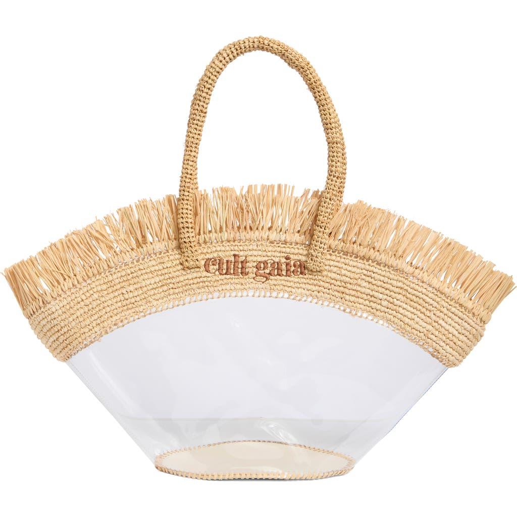 トートバッグ CULT GAIA Amun Bag - Cult Gaia - Raffia - Neutral AMUN SHOULDER BAG - NATURAL – CULT GAIA