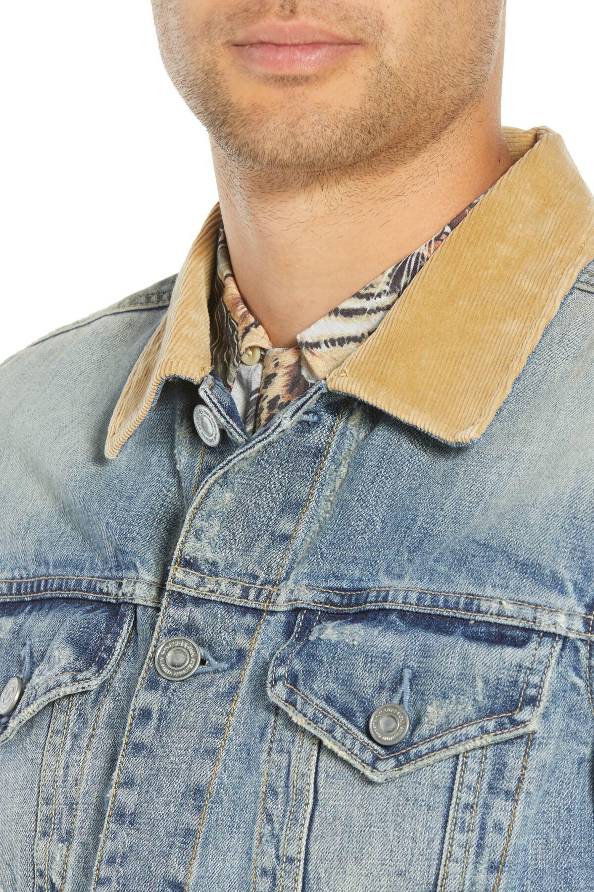 allsaints dexter denim jacket