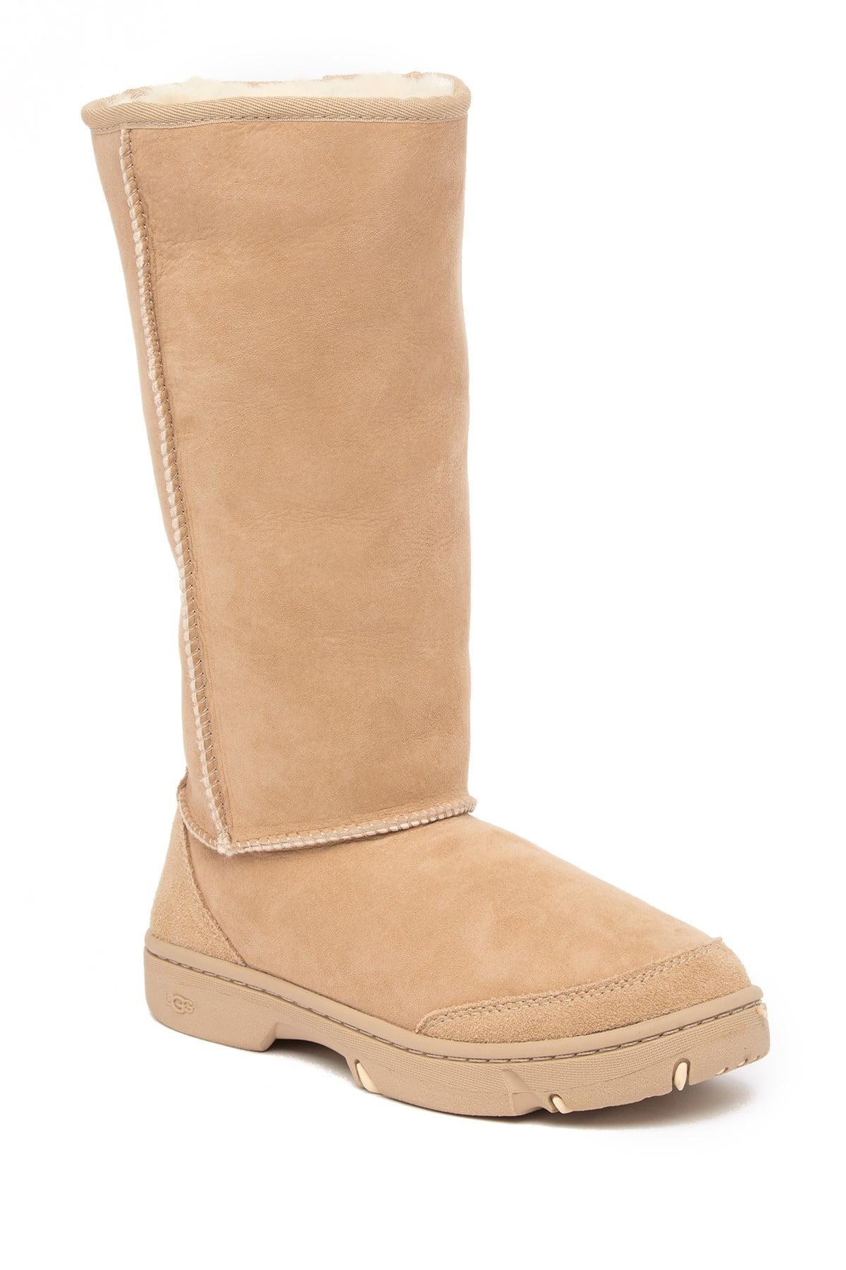 UGG Ultimate Braid Genuine Shearling Lined Sheepskin Tall Boot | Lyst