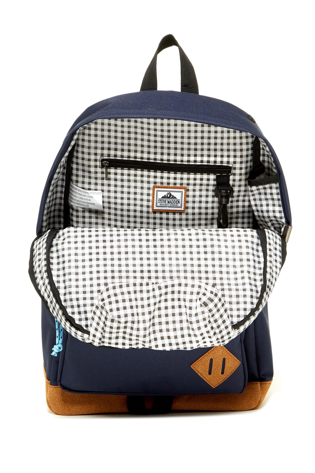steve madden solid classic sport backpack