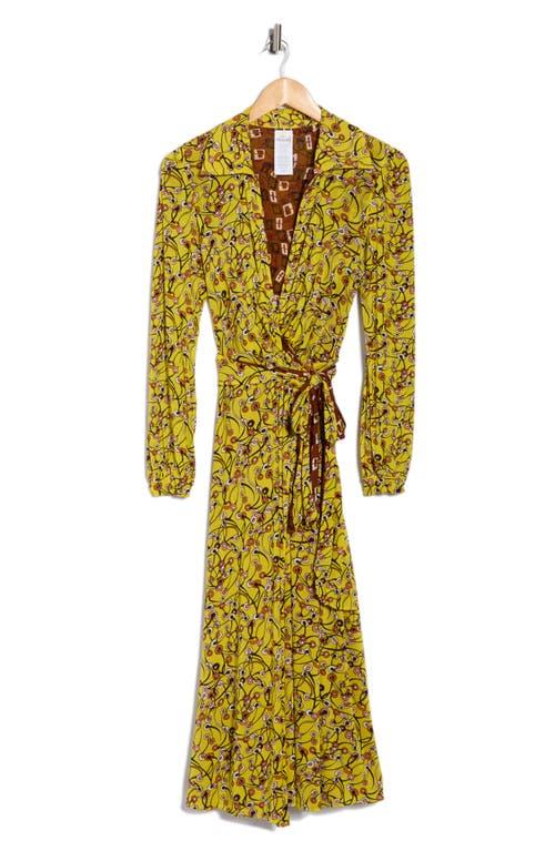 Designer Yellow Long Sleeve Wrap Dresses for Women - Up to 60% off | Lyst