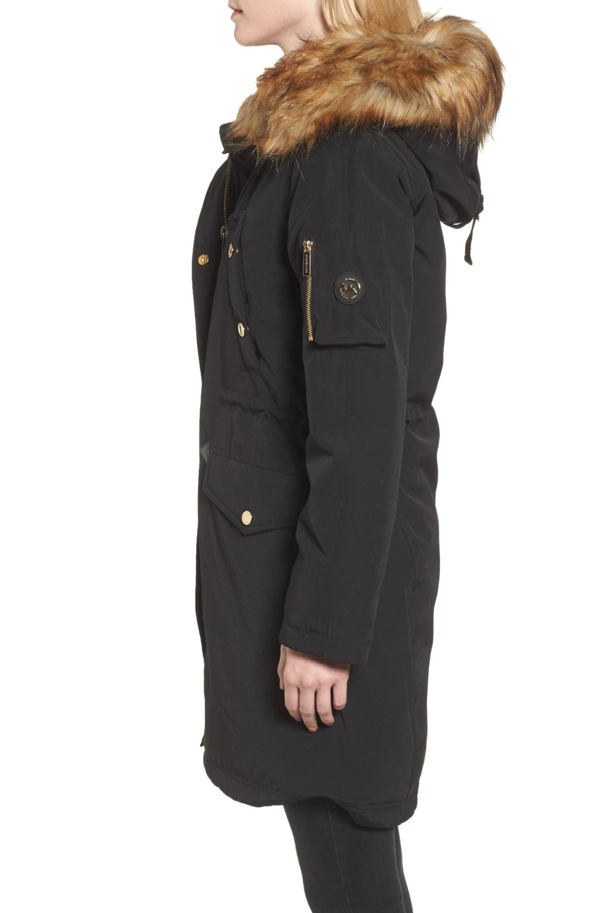 michael kors water resistant coat