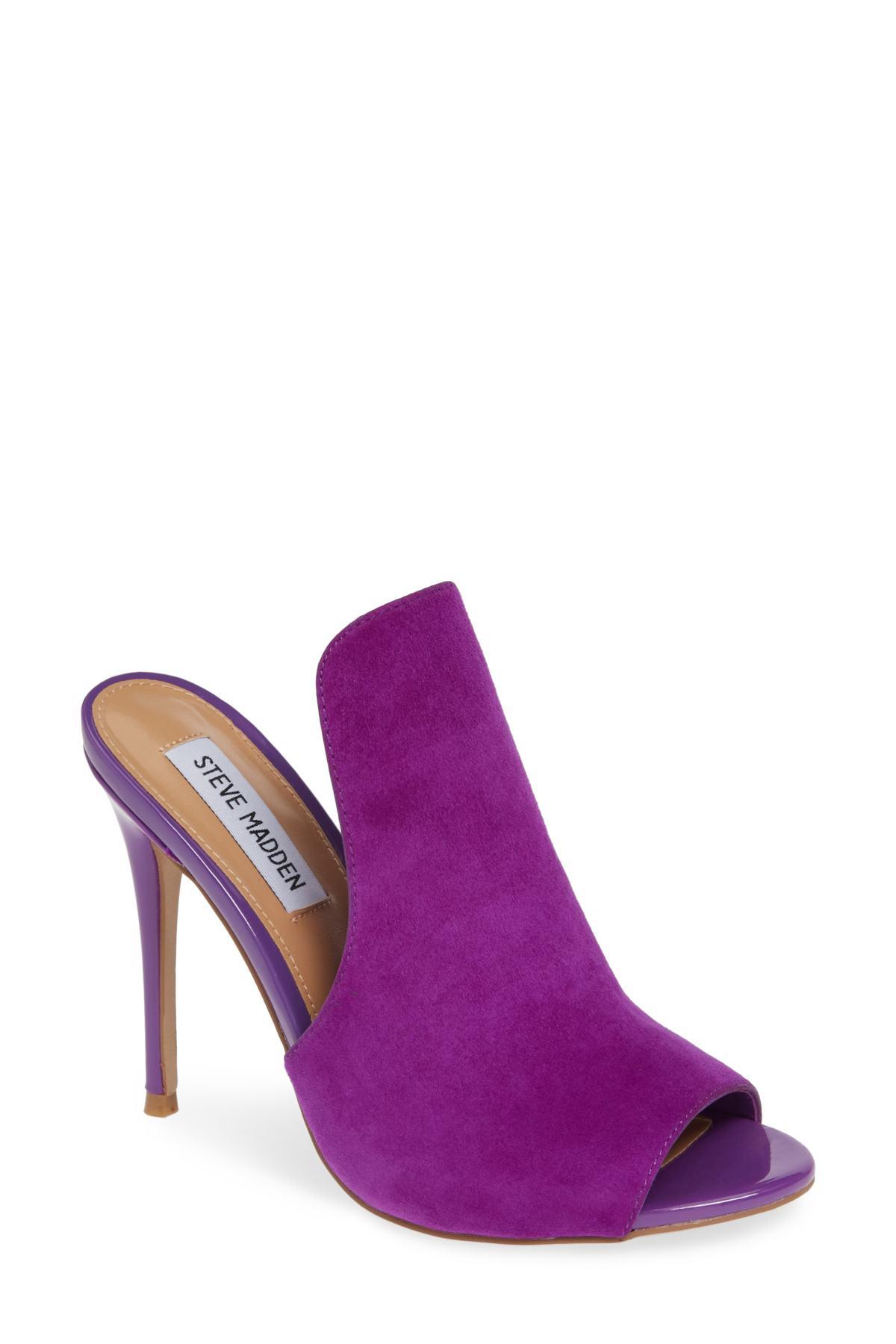 Steve Madden Sinful Sandal (women) in Purple | Lyst