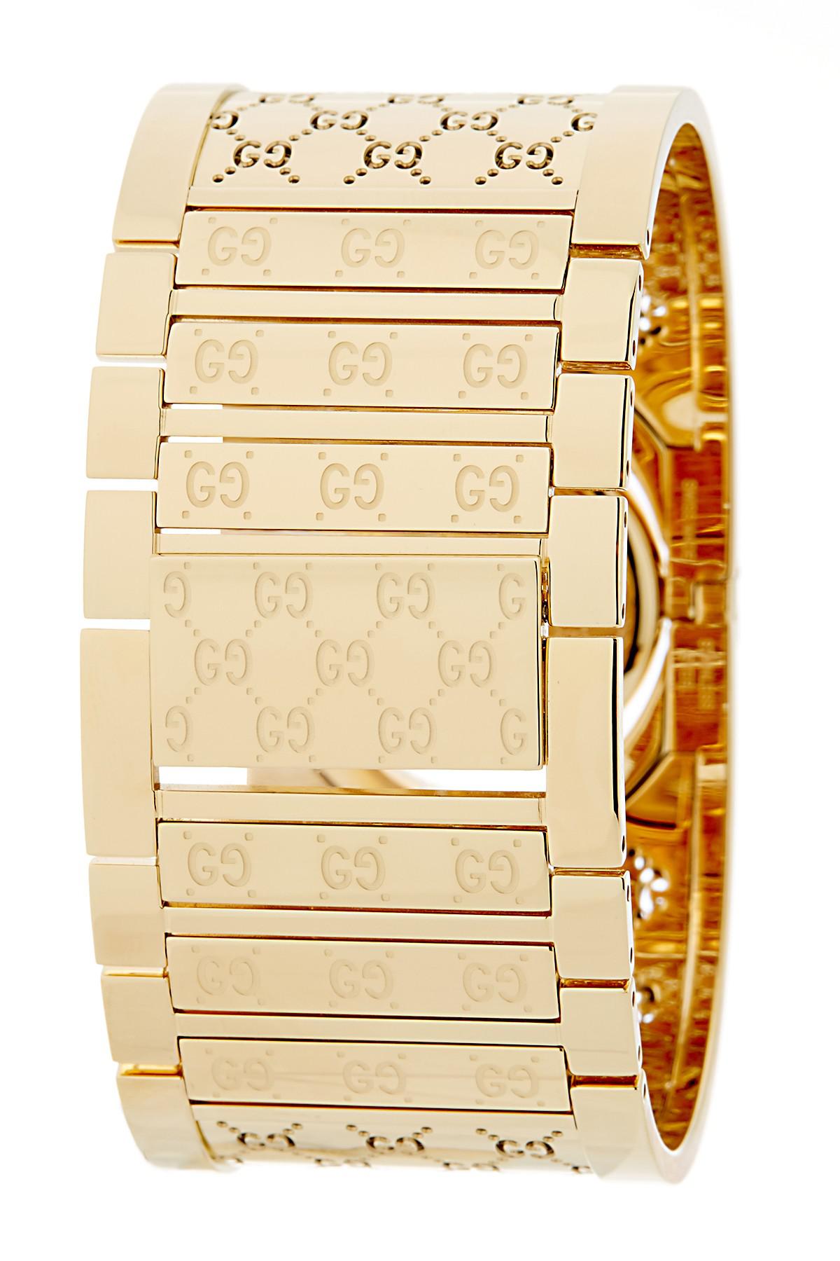 Gucci women's top bangle watch