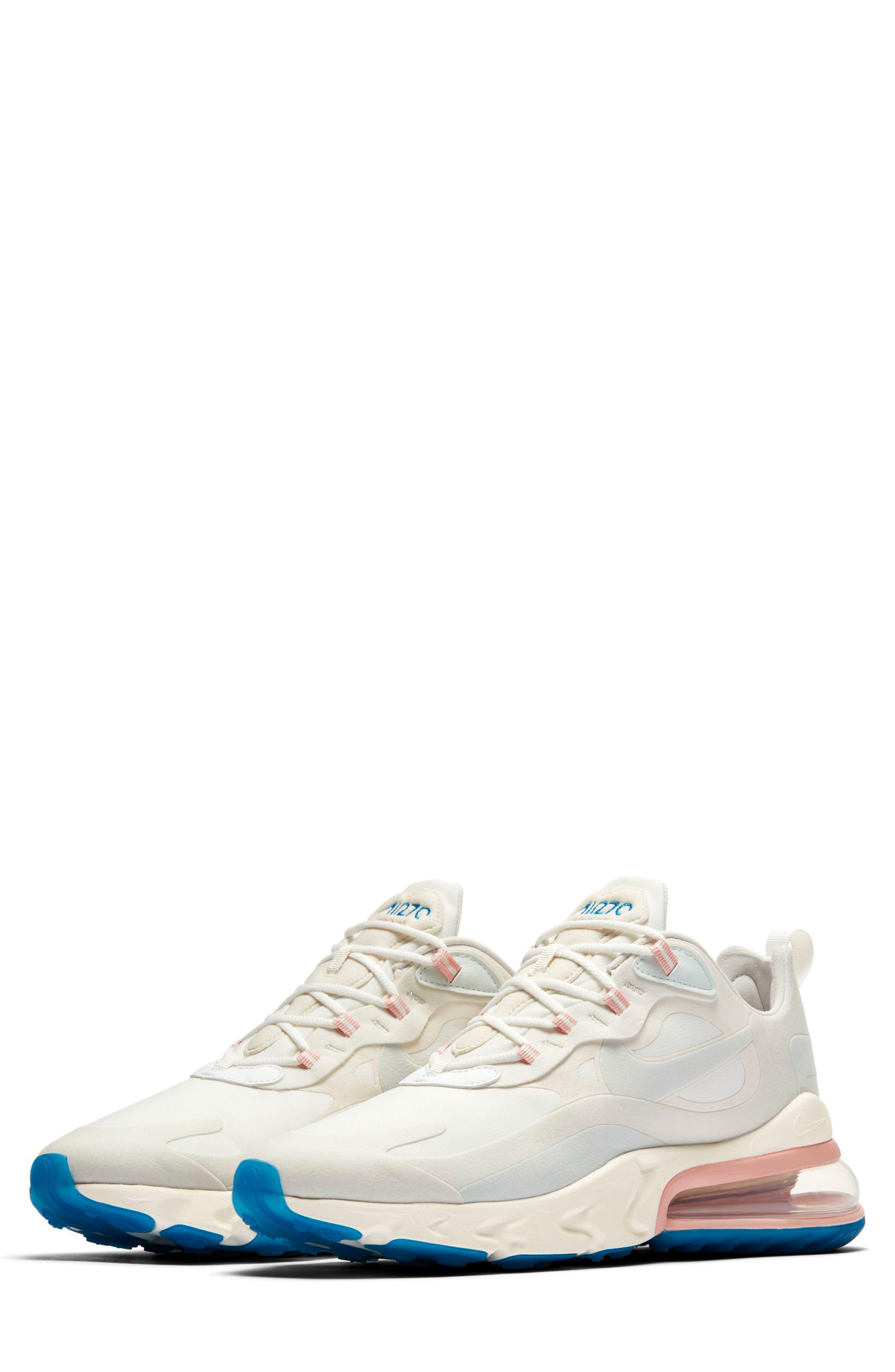 nike air max 270 react red and white