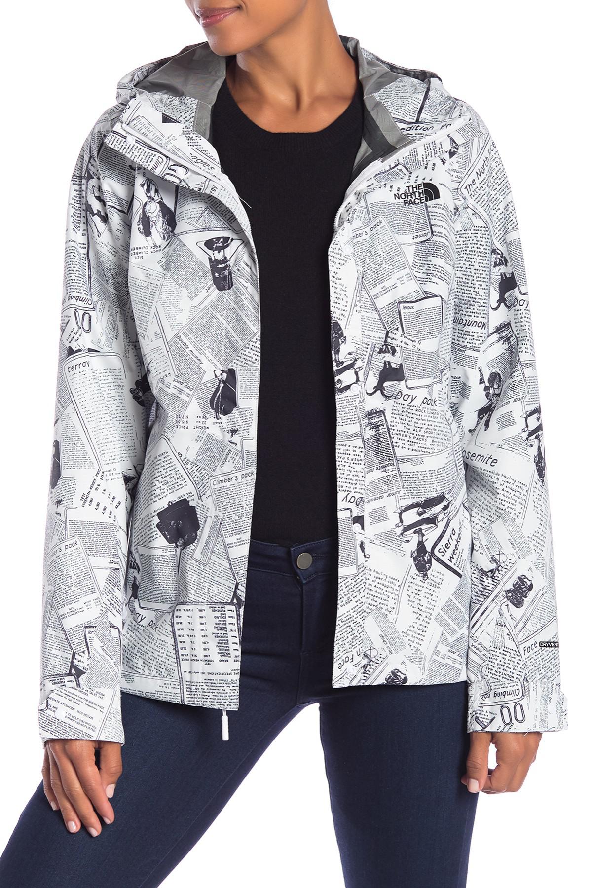 the north face newspaper jacket