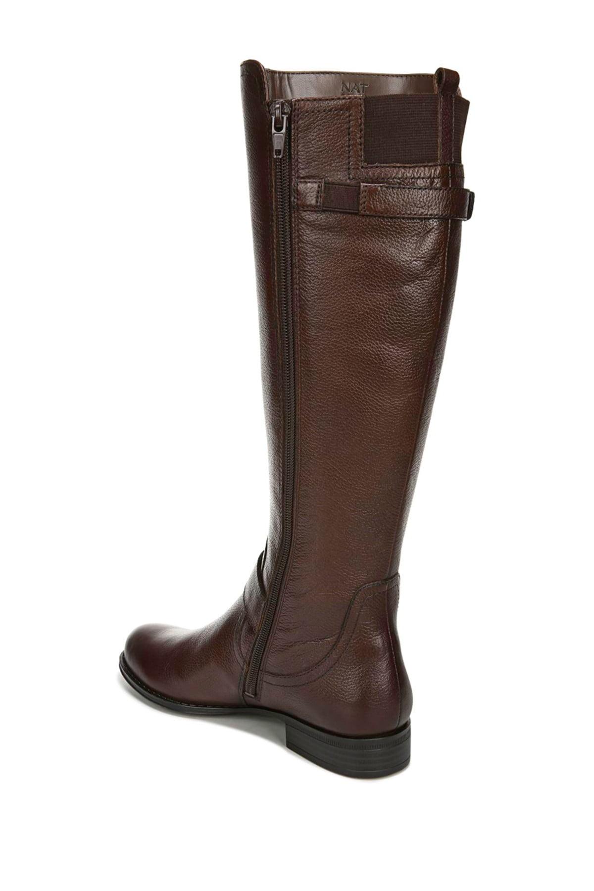 naturalizer jillian wide calf boots