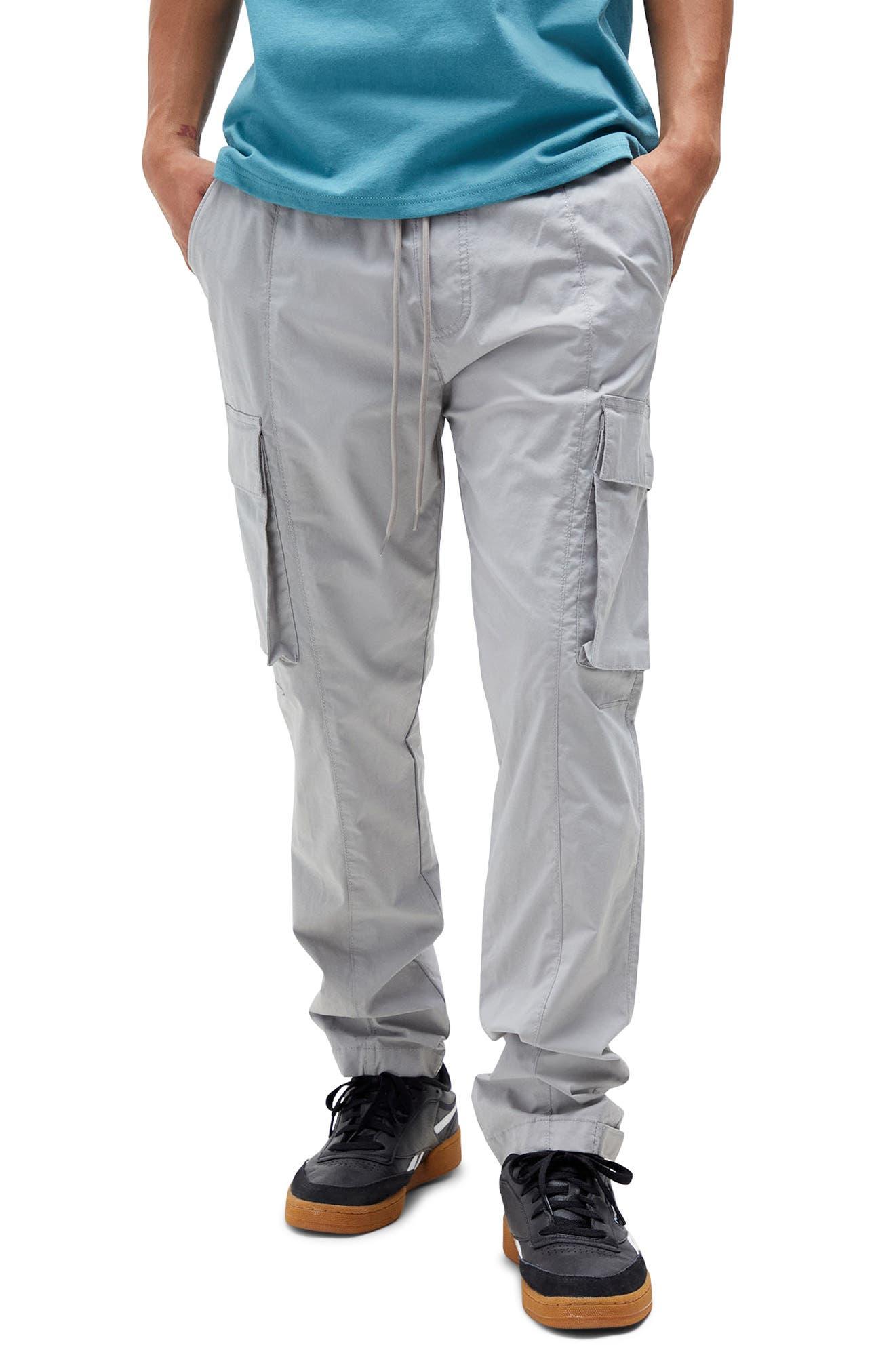 PacSun Asher Slim Cargo Pants In Formal Grey At Nordstrom Rack in Blue