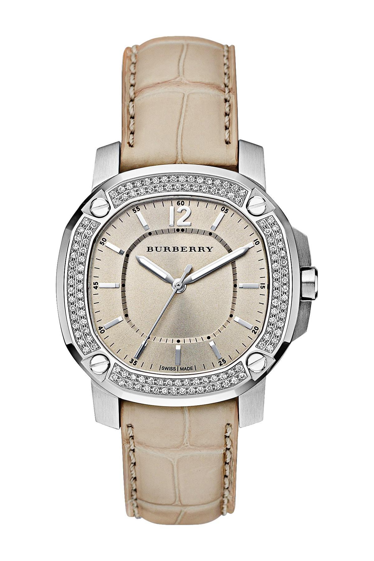 burberry diamond watch