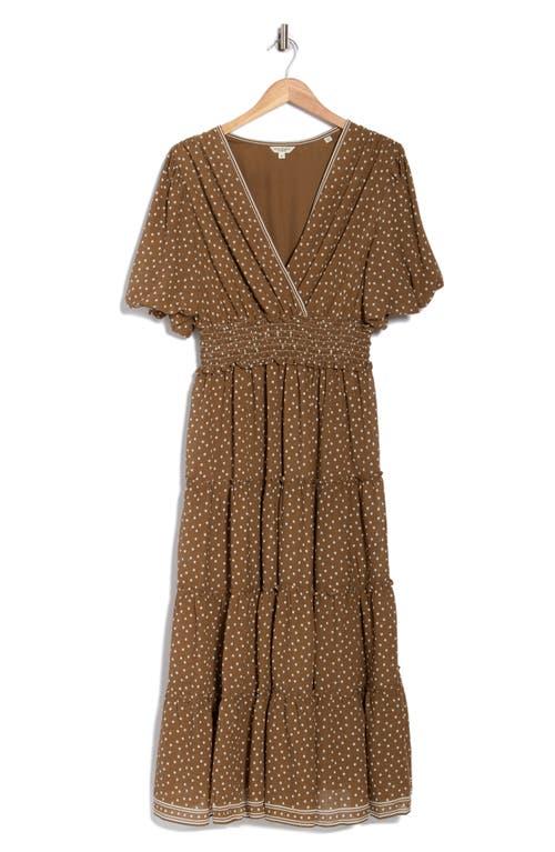 max brown dress Simkhai Montgomery Long Sleeve Button Up Midi Dress in Chocolate – Hampden  Clothing