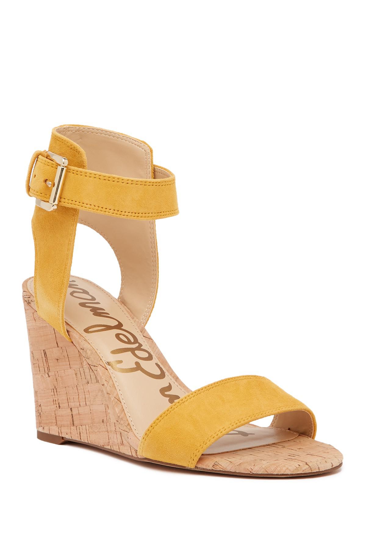 sam edelman willow strappy wedge sandal