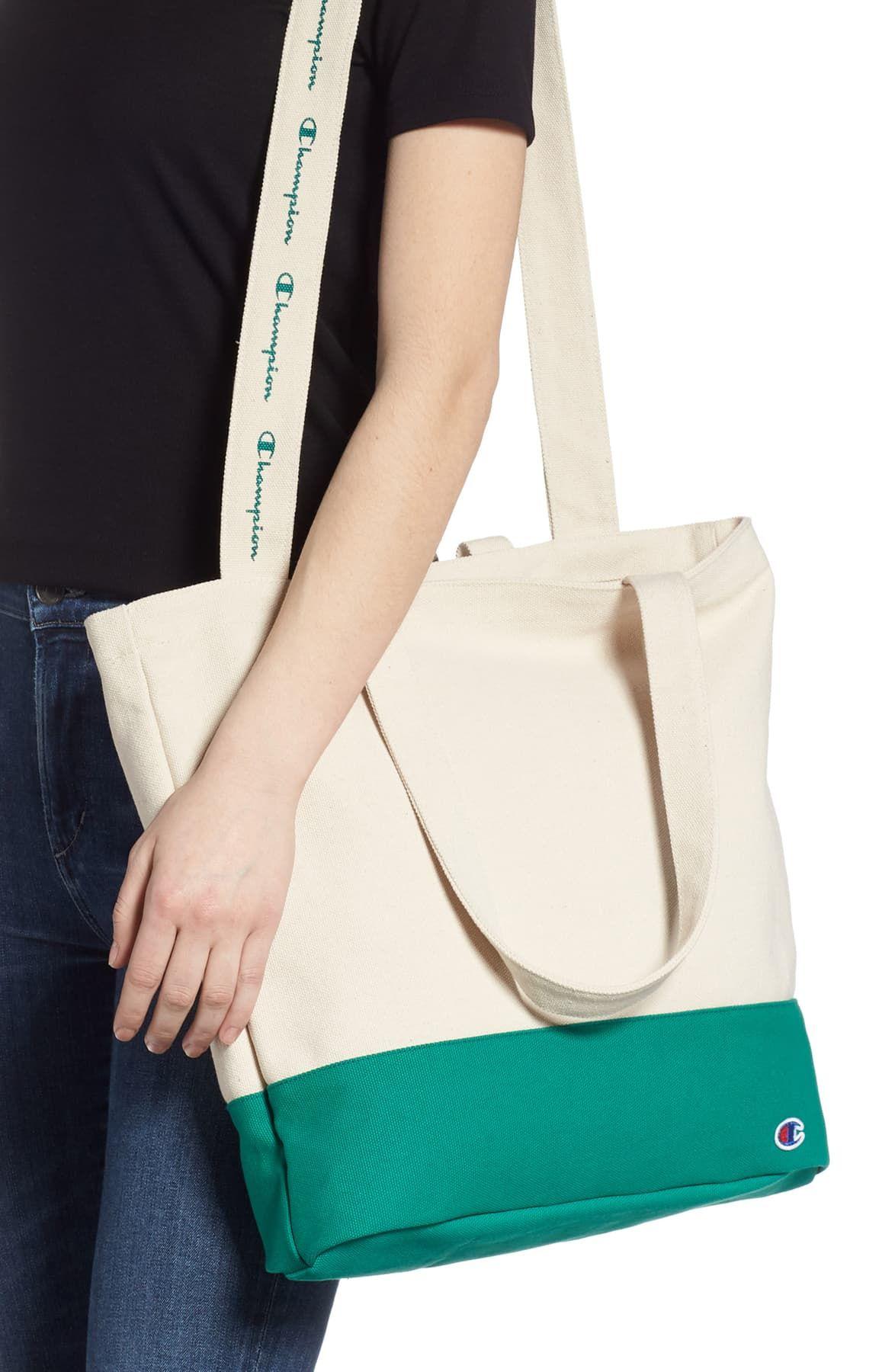 champion tote bag green