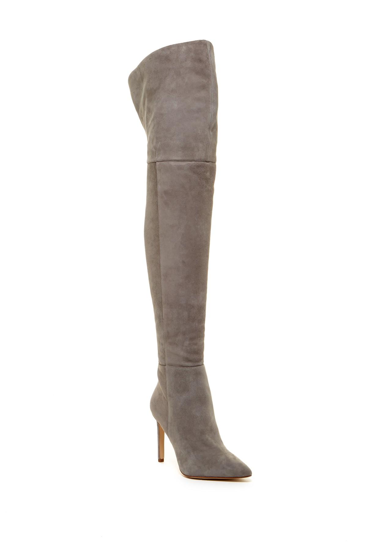 sam edelman thigh high suede boots